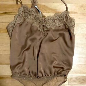 Abercrombie and Fitch Silk Bodysuit